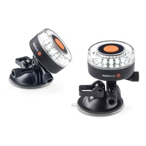 Navisafe Navilight 360°-16 LED's, Saugnapf, GoPro-Halterung