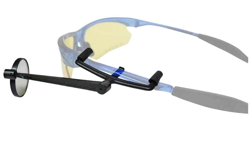 Ansteckspiegel an Sportbrille &ndash; Reversight R&uuml;ckspiegel f&uuml;r Outdoor-Sport